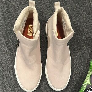 Keds Off-White High-Top Sneakers